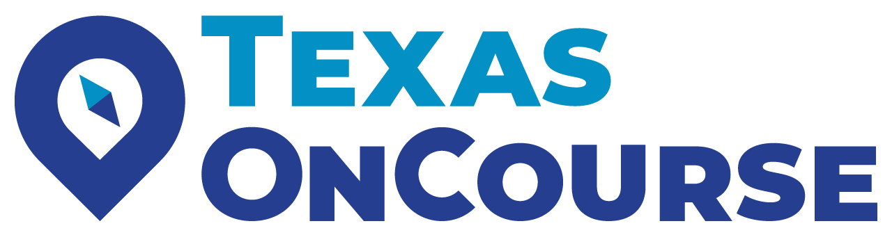 Texas OnCourse logo